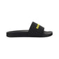 Pool Slide Sandals - Black / Yellow