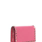 Rockstud Calfskin Pouch - Pink