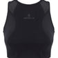 Logo Crop Top - Black