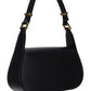 Vlogo Chain Shoulder Bag in Calfskin - Black