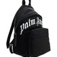 Curved Logo Backpack - Black