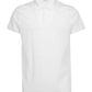 Monogram Polo Shirt In Cotton Pique - White