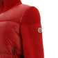 Padded Wool & Mohair Cardigan - Red