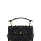 Medium Roman Stud The Shoulder Bag In Nappa With Chain And Enameled Studs - Black