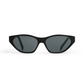 Cat Eye S251 Sunglasses in Acetate - Black