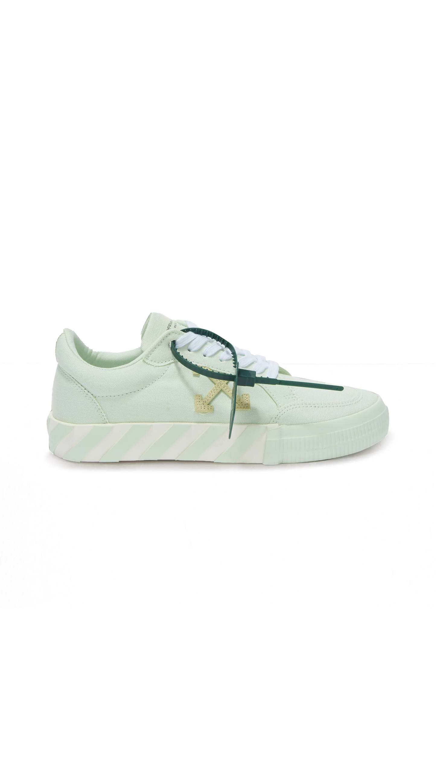 Low Vulcanized Canvas Sneakers - Green