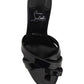 Simply Mule Sandal - Black / Patent