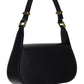 Vlogo Chain Shoulder Bag in Calfskin - Black