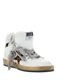 Sky Star Sneakers - White / Leopard