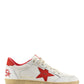 Ball Star Sneakers - White / Red