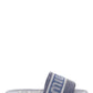 Logo-Jacquard Denim Sandals