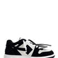 Out Of Office Vintage Suede Sneakers - Black/White