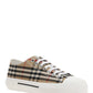 Vintage Check Cotton Sneakers
