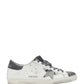 Super-Star Sneakers In Leather and Suede - White / Grey