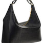 Moon Cut Out bag in 4G Coated Canvas - Black