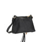 Joan Mini Leather Shoulder Bag - Black