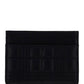 Quilted Leather Lola Card Case - Black
