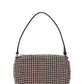 Heiress Medium Pouch in Crystal Mesh - Black