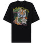 Multi Print T-Shirt - Black