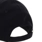 Monogram Motif Cotton Gabardine Baseball Cap - Black