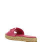 Vlogo Slide Espadrilles - Pink