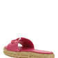 Vlogo Slide Espadrilles - Pink