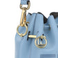 Mon Tresor Leather Mini Bag - Blue