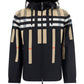 Sliced Check Nylon Hooded Jacket - Archive Beige