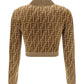 Cashmere Cropped Sweater - Camel