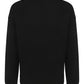 Cotton Logo Sweatshirt - Black