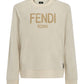 Logo-Print Cotton-Blend Terry Sweatshirt - Sand