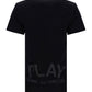 Tonal Heart Print T-shirt - Black