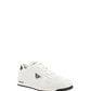 Logo Leather Sneakers - White