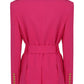 Double-breasted Blazer - Fuchsia