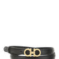 Sized Gancini Belt - Black