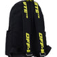 Quote Nylon Backpack - Black/White