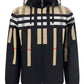 Sliced Check Nylon Hooded Jacket - Archive Beige