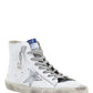 Francy Sneakers In Leather - White / Silver.