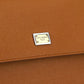 Small Sicily Bag In Dauphine Calfskin - Brown