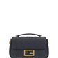 Baguette Chain Midi Bag - Gray