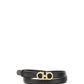 Sized Gancini Belt - Black