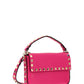 Rockstud Grainy Calfskin Pouch - Pink PP