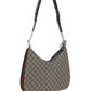 Gucci Attache Large Shoulder Bag - Beige/Ebony