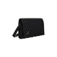 Car Flap Bag With Strap - Black