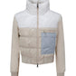 Padded Sweatshirt - Cream.