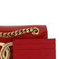 Polished Calfskin 3.5 Cell Phone Bag - Red