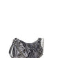 Le Cagole Mini Bag With Chain - Silver
