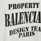 Property of Balenciaga T-Shirt - Off White