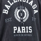 College 1917 Hoodie Oversized - Black