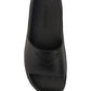 Rubber Sandals - Black.